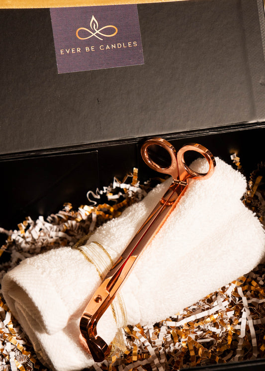 Embroidered Ever Be Candles Care Towel - 100% Luxurious Cotton